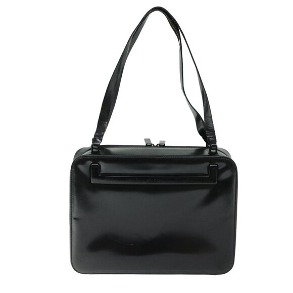 GUCCI Hand Bag Leather Black 001 3091 002113 Auth - Picture 8 of 16